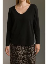 Cotton Candy Koszulka w kolorze czarnym rozmiar: XL. Czarne bluzki Cotton Candy, xl, bez wzorów, bez kołnierzyka, bez ramiączek. Za 74.28 zł.