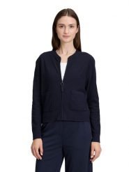 BETTY & CO Kardigan w kolorze granatowym rozmiar: 40. Niebieskie kardigany Betty & Co, bez wzorów. Za 154.95 zł.