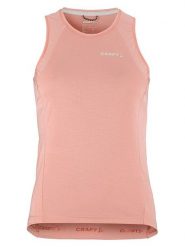 Craft Top kolarski "Core Endur" w kolorze jasnoróżowym rozmiar: XL. Różowe topy Craft, xl, bez wzorów, z materiału, bez kołnierzyka, bez ramiączek. Za 105.63 zł.