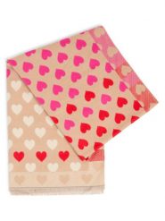 Marie Lund Szalik Kobiety wiskoza beżowy|czerwony|wielokolorowy, ONE SIZE. Brązowe szaliki Marie Lund, bez wzorów, z wiskozy. Za 99.95 zł.