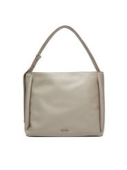 Calvin Klein Torebka Gracie Medium Ew Shopper K60K612129 Szary. Szare shopper Calvin Klein, bez wzorów, ze skóry, bez dodatków. Za 429.99 zł.