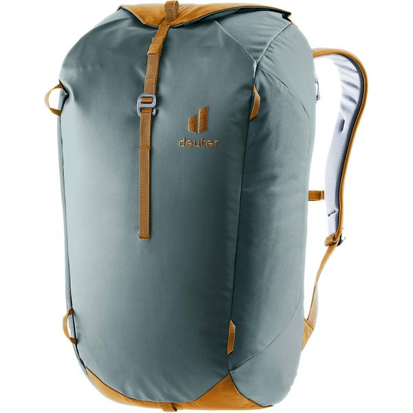 Plecak wspinaczkowy Deuter Gravity Motion - teal/cinnamon. Szare plecaki Deuter, bez wzorów. Za 396.99 zł.