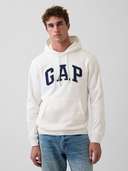 GAP Bluza w kolorze białym rozmiar: XL. Białe bluzy GAP, xl, bez wzorów, z kapturem. Za 111.33 zł.