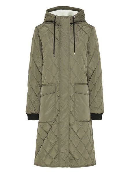 TicketWOMAN Płaszcz przejściowy "Isabella" w kolorze khaki rozmiar: 36. Brązowe płaszcze TicketWOMAN, bez wzorów, bez kaptura. Za 130.19 zł.