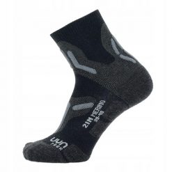 Skarpety trekkingowe damskie Uyn Trekking 2IN Merino. Czarne skarpety Uyn, bez wzorów. Za 139.99 zł.