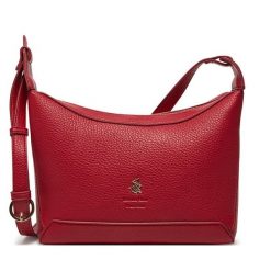 Torebka Beverly Hills Polo Club. Czerwone listonoszki Beverly Hills Polo Club, bez wzorów, bez dodatków. Za 199.99 zł.