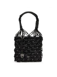PINKO Torebka Handbag Mini Pe 25 Pltt 105165 A2LA Czarny. Czarne torebki klasyczne Pinko, bez wzorów, z materiału, bez dodatków. Za 489.99 zł.