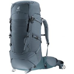 Plecak trekkingowy Deuter Aircontact Core 50+10 - graphit/shale. Szare plecaki Deuter, bez wzorów. Za 945.99 zł.