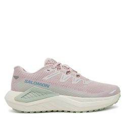 Buty do biegania Salomon. Czerwone obuwie sportowe Salomon, bez zapięcia, do biegania. Za 489.99 zł.