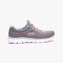 Buty damskie SKECHERS Summits Fun Flare. Szare trekkingi Skechers, trekkingowe. Za 229.99 zł.
