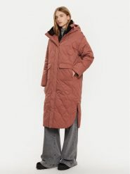 Brunotti Płaszcz zimowy Charlotte 2322180305 Brązowy Regular Fit. Brązowe płaszcze Brunotti, na zimę, m, bez wzorów, z syntetyku, bez kaptura. Za 399.99 zł.