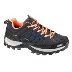 Damskie Buty Turystyczne Rigel Suede Low Cut. Czarne trekkingi CMP, z nylonu, trekkingowe. Za 605.99 zł.