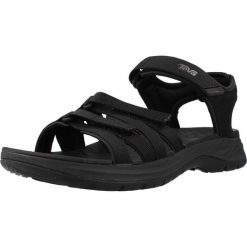 Sandały TEVA W TIRRA SPORT Czarny. Czarne sandały Teva, bez wzorów, z meshu, sportowe, bez obcasa, bez zapięcia. Za 371.99 zł.