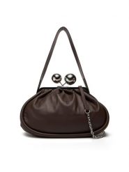 Weekend Max Mara Torebka Milvanew 2525516025600 Brązowy. Brązowe torebki klasyczne Weekend Max Mara, bez wzorów, ze skóry, bez dodatków. Za 2,069.00 zł.