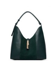 Furla Torebka Goccia M WB01499 BX3158 CN 5137S Zielony ciemny. Zielone torebki klasyczne Furla, bez wzorów, ze skóry, bez dodatków. Za 1,439.00 zł.