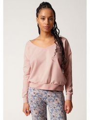 Skiny Koszulka w kolorze jasnoróżowym rozmiar: 44. Różowe bluzki Skiny, bez wzorów, z bawełny, bez kołnierzyka, bez ramiączek. Za 139.20 zł.