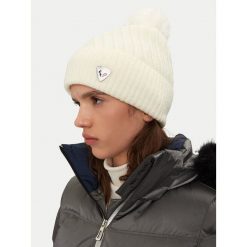 Czapka Rossignol. Białe czapki Rossignol, bez wzorów. Za 269.99 zł.