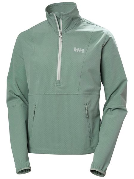 Helly Hansen Kurtka funkcyjna "Cascade Shield Anorak" w kolorze zielonym rozmiar: M. Zielone kurtki sportowe Helly Hansen, m, bez wzorów, bez kaptura, outdoorowe. Za 237.17 zł.