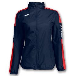 Joma Championschip IV Damska Kurtka Przeciwdeszczowa Navy/Czerwony 2XS. Czerwone kurtki sportowe Joma, xs, bez wzorów. Za 169.99 zł.