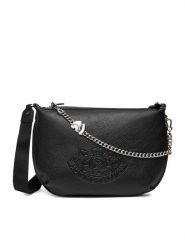 Juicy Couture Torebka CEO-BIJXT8995WVP Czarny. Czarne listonoszki Juicy Couture, bez wzorów, z materiału, bez dodatków. Za 329.99 zł.