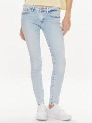 Tommy Jeans Jeansy Sophie DW0DW17575 Niebieski Skinny Fit. Niebieskie jeansy Tommy Jeans, bez wzorów. Za 229.99 zł.