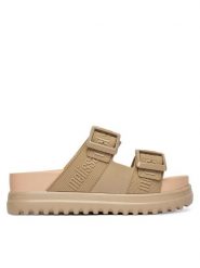 Melissa Klapki Melissa Cozy M Lover Platform Ad 35977 Beżowy. Brązowe klapki Melissa, bez wzorów, z tworzywa sztucznego, bez obcasa. Za 458.99 zł.