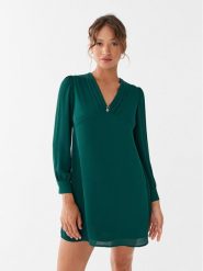 Liu Jo Sukienka codzienna MF3322 T0414 Zielony Regular Fit. Zielone sukienki Liu Jo, na co dzień, bez wzorów, z syntetyku, bez kołnierzyka, bez ramiączek, proste. Za 299.99 zł.
