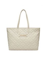 LOVE MOSCHINO Torebka JC4166PP1MLA0110 Écru. Shopper Love Moschino, bez wzorów, ze skóry, bez dodatków. Za 649.99 zł.