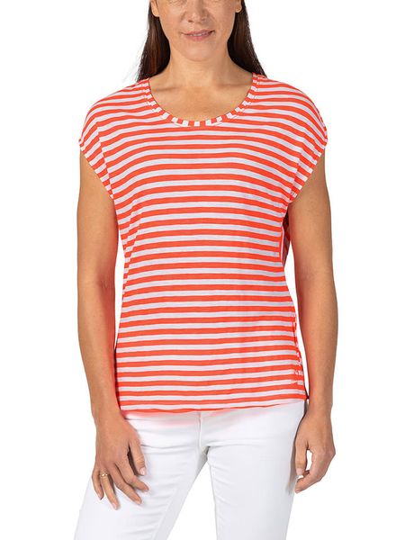 Timezone Koszulka w kolorze czerwonym rozmiar: L. Czerwone bluzki Timezone, l, bez wzorów, z bawełny, bez kołnierzyka, bez ramiączek. Za 52.67 zł.