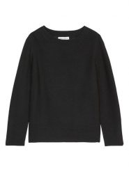 Marc O´Polo Sweter w kolorze czarnym rozmiar: S. Czarne swetry s, bez wzorów, z bawełny, bez ramiączek. Za 215.21 zł.
