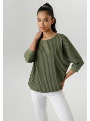 Aniston Koszulka w kolorze oliwkowym rozmiar: 40. Brązowe bluzki Aniston, bez wzorów, bez kołnierzyka, bez ramiączek. Za 78.84 zł.