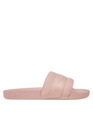 Tommy Hilfiger Klapki Hilfiger Poolside With Webbing FW0FW08529 Różowy. Czerwone klapki TOMMY HILFIGER, bez wzorów, ze skóry, bez obcasa. Za 139.99 zł.
