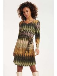 Smashed Lemon Sukienka ze wzorem rozmiar: L. Sukienki Smashed Lemon, na co dzień, l, bez wzorów, z tkaniny, bez kołnierzyka, bez ramiączek, midi, proste. Za 126.99 zł.