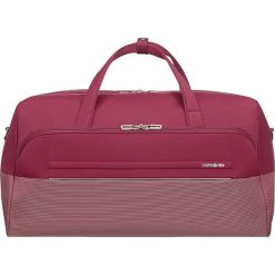 Torba podróżna w kolorze czerwonym - 55 x 31 x 28 cm. Czerwone torby na ramię Samsonite & Co., bez wzorów, z materiału, na ramię, bez dodatków. W wyprzedaży za 241.95 zł.