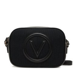 Torebka Valentino. Czarne listonoszki Valentino, bez wzorów, bez dodatków. Za 209.99 zł.