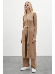Ecoalf Kardigan w kolorze beżowym rozmiar: XL. Brązowe kardigany Ecoalf, xl, bez wzorów, z tkaniny. Za 219.60 zł.