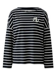 Miss Lagotte Koszulka w kolorze czarno-białym rozmiar: 44. Czarne bluzki Miss Lagotte, bez wzorów, bez kołnierzyka, bez ramiączek. Za 86.99 zł.