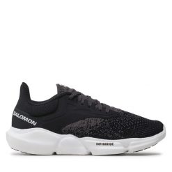 Buty do biegania Salomon. Czarne obuwie sportowe Salomon, bez zapięcia, do biegania. Za 399.99 zł.