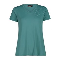 Koszulka damska turystyczna CMP 31T8466. Szare bluzki CMP, l, bez wzorów, casualowe, bez kołnierzyka, bez ramiączek. Za 129.99 zł.
