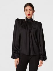 MVP Wardrobe Bluzka Bond MVPI2BL008.0RA0067 Czarny Regular Fit. Czarne bluzki MVP Wardrobe, bez wzorów, z wiskozy, bez kołnierzyka, bez ramiączek. Za 1,939.00 zł.