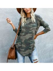 Milan Kiss Koszulka w kolorze khaki rozmiar: S. Brązowe bluzki Milan Kiss, s, bez wzorów, bez kołnierzyka, bez ramiączek. Za 126.99 zł.