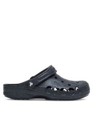 Crocs Klapki BAYA GLITTER CLOG 205925-001 Czarny. Czarne klapki Crocs, bez wzorów, z materiału, bez obcasa. Za 239.99 zł.