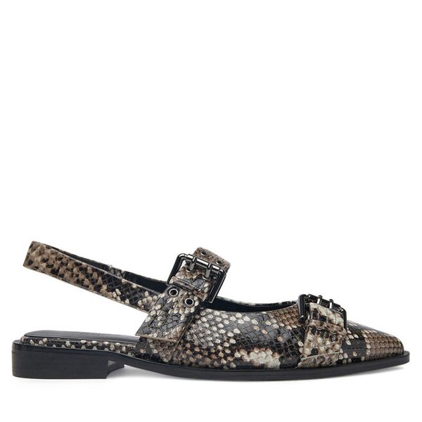 Baleriny Badura. Czarne baleriny Badura, bez wzorów, bez obcasa. Za 349.99 zł.