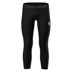 Legginsy kompresyjne Macron Ivy. Czarne legginsy Macron, m, bez wzorów, z elastanu, z podwyższonym stanem, długie. Za 283.50 zł.