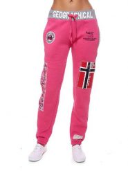 Geographical Norway Spodnie dresowe "Myer" w kolorze czerwonym rozmiar: S. Czerwone spodnie dresowe Geographical Norway, s, bez wzorów, z dresówki. Za 74.63 zł.