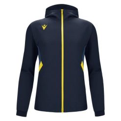 Bluza z kapturem z pełnym zamkiem błyskawicznym Macron Tiamat. Niebieskie bluzy Macron, l, bez wzorów, z kapturem. Za 360.50 zł.
