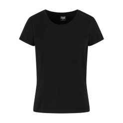 Koszulka damska Urban Classics Sorona. Czarne bluzki Urban Classics, bez wzorów, bez kołnierzyka, bez ramiączek. Za 102.00 zł.