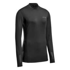 Damska bluzka sportowa z długim rękawem zimowa CEP. Czarne koszulki sportowe CEP, bez wzorów, bez ramiączek, na fitness i siłownię. Za 279.00 zł.