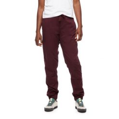 Spodnie wspinaczkowe damskie Black Diamond Notion Pants. Czerwone spodnie sportowe Black Diamond, bez wzorów, trekkingowe. Za 373.00 zł.