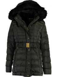 Geographical Norway Płaszcz zimowy "Bilbord" w kolorze czarnym rozmiar: XXL. Czarne płaszcze Geographical Norway, na zimę, xxl, bez wzorów, z puchu, bez kaptura. Za 211.31 zł.